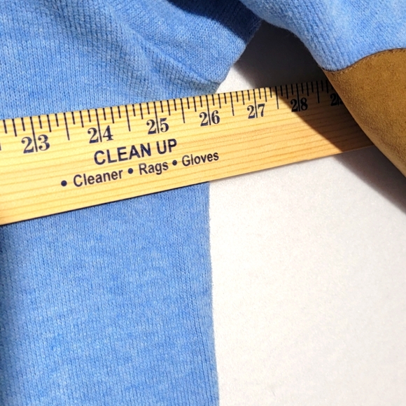 Cremieux Men's 1/4 Zip Pullover with Suede-like Trim Sz XL #480 - Picture 3 of 5